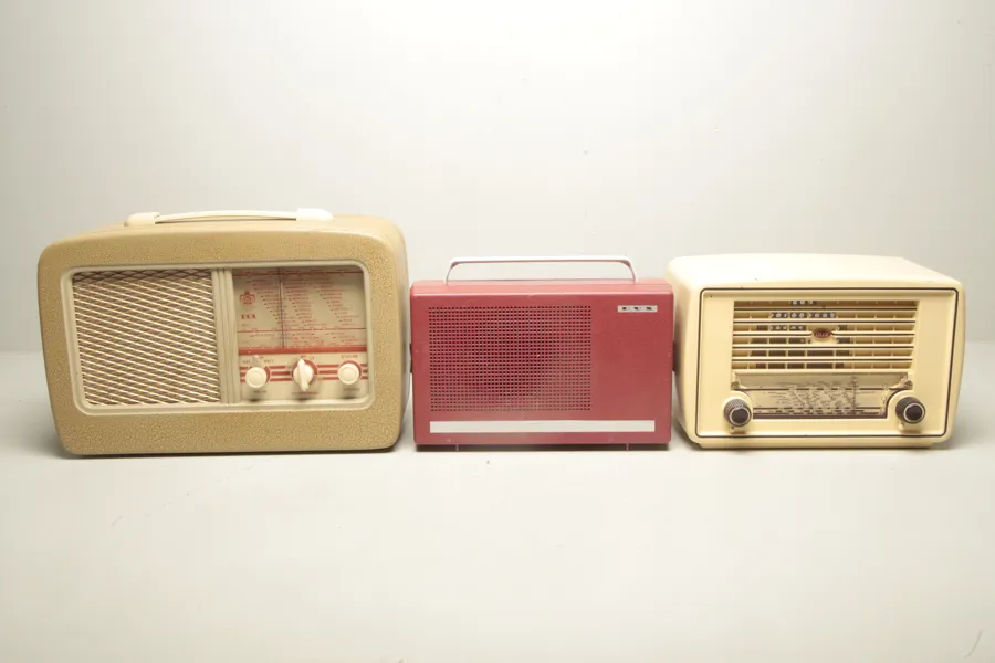 Radioapparater, 1950/1960-tal 