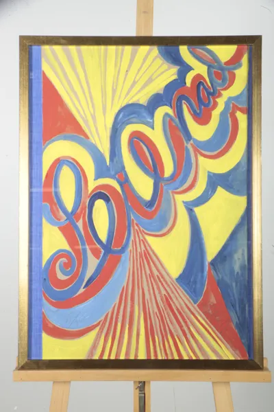 Mårten Andersson- Färglitografi "Omslaget till Serenad", Signerad, N:o 165/300