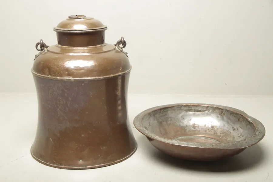Koppar, 2-Delar, 1800/1900-tal