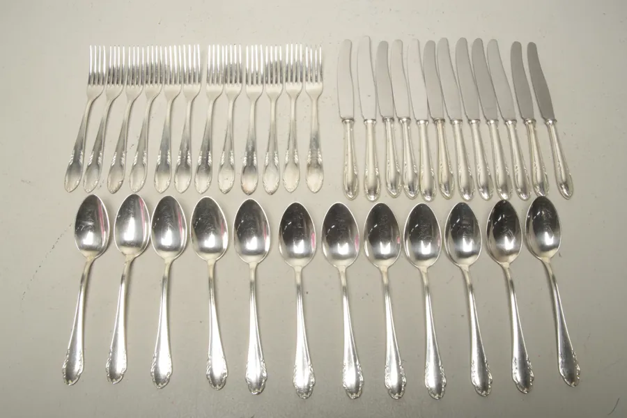 Haga- Bestickuppsättning, 36-Delar, Nysilver