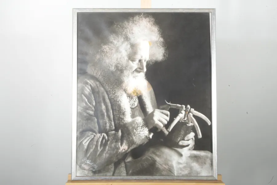Per Forsell- Foto "En Formgivare", Signerad 1973, N:o 16/50cm