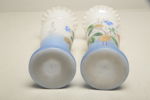 Vaser, 1-par i flusterglas, 1800/1900-tal