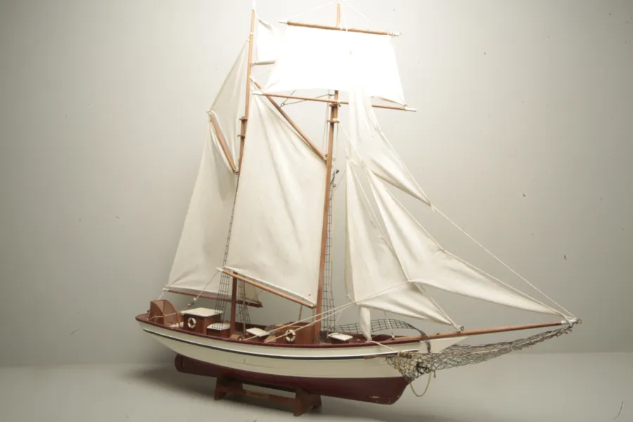 Modellbåt- "Fullriggare", 1900-tal