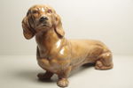 Figurin i porslin- "Tax", Made in Italy