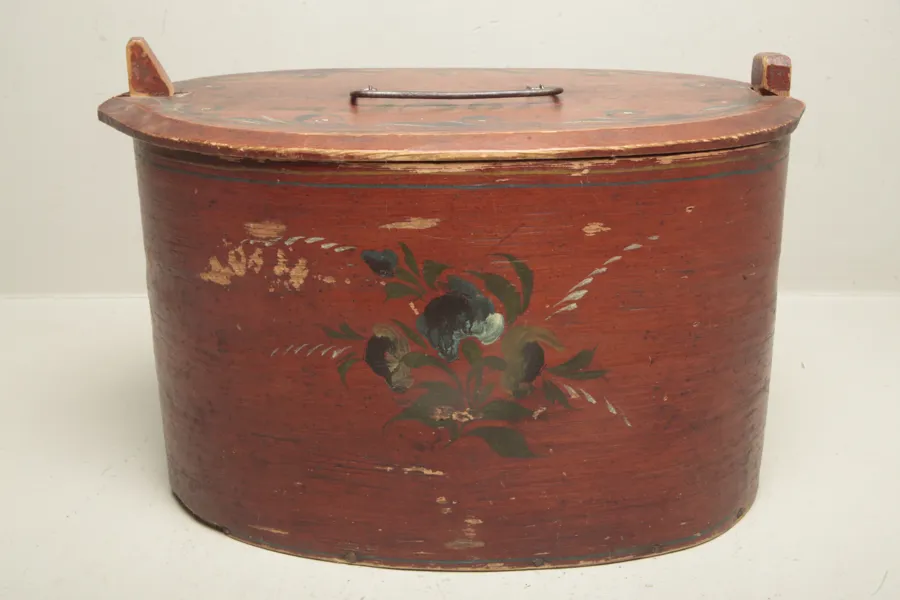 Knäppask, 1800-tal, Allmoge