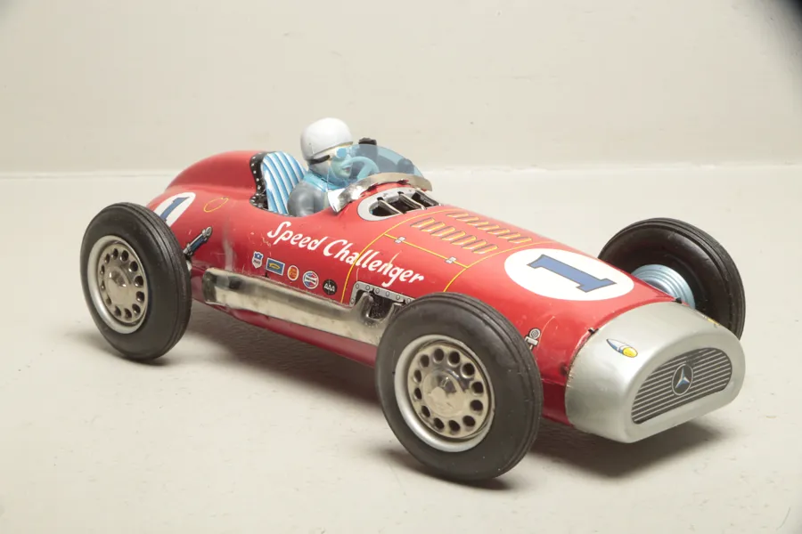 Plåtleksak, Speed Challanger, "ALPS Trade Mark Japan", 1950-tal