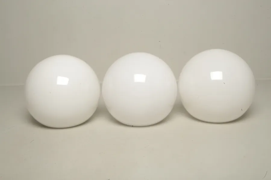 Lampkupor, Opalglas, 3st