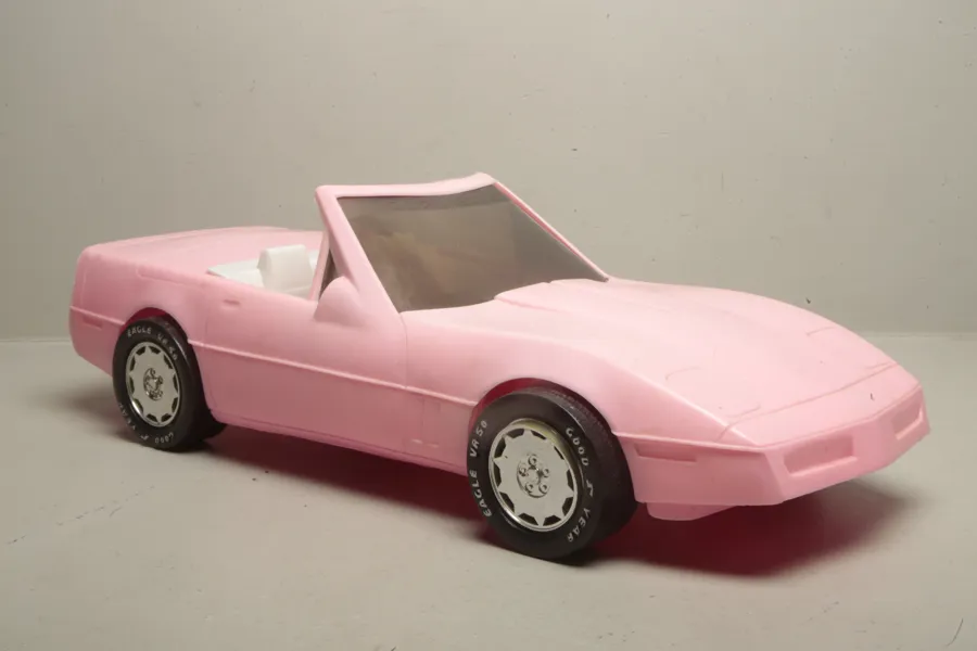 Barbiebil- "Corvette"