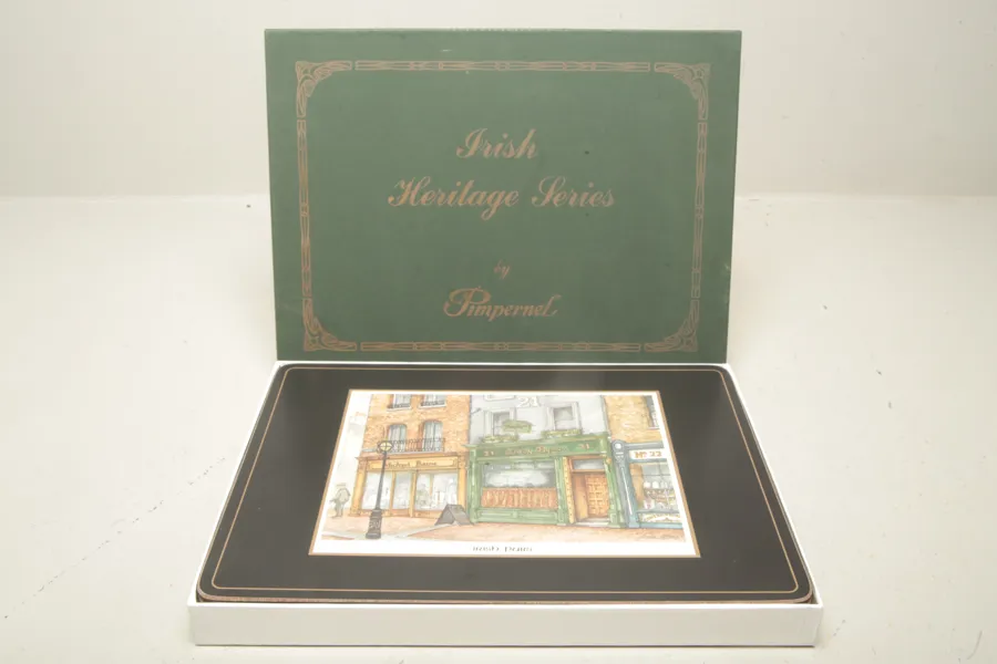 Bortatabeller- "Irish Pubs", 6st i originalkartong