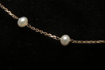 Halsband & Armband- 18K Guld med pärlor