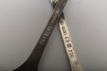 Kaffeskedar, 12st, Silver 830