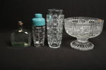 Diverse glas, bl.a. Skansen karaff 