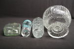 Diverse glas, bl.a. Skansen karaff 