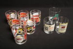 Whiskyglas med motiv, 10st