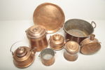 Koppar, 1800/1900-tal, Parti diverse 