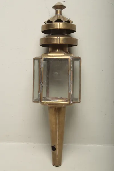 Vagnslykta, 1800/1900-tal