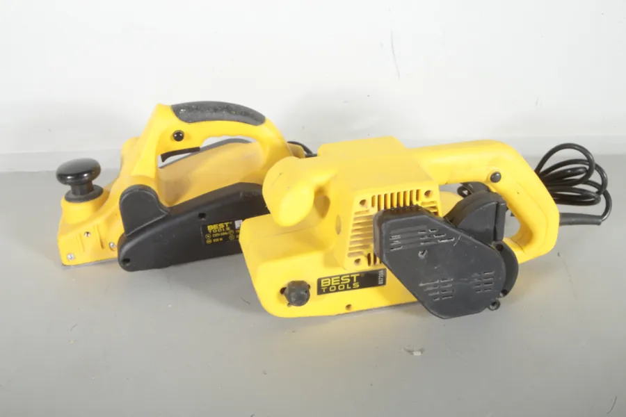 Best Tools, Putsmaskin- "BS 720A" & Hyvel- "P 823 AW"