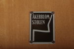 Karmstol, "Åkerblomsstolen- Gunnar Eklöf, AB Nässjö"