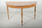 Halvmånebord, 1800/1900-tal