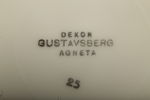 Matservis, Gustavsberg-Dekor "Agneta", 59-Delar