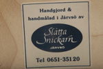 Ljusstakar, 1-par, "Slåtta Snickarn- Järvsö"