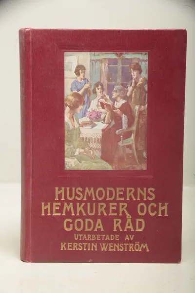Bok- "Kerstin Wenström- Husmoderns hemkurer & goda råd", Tryckt: 1936