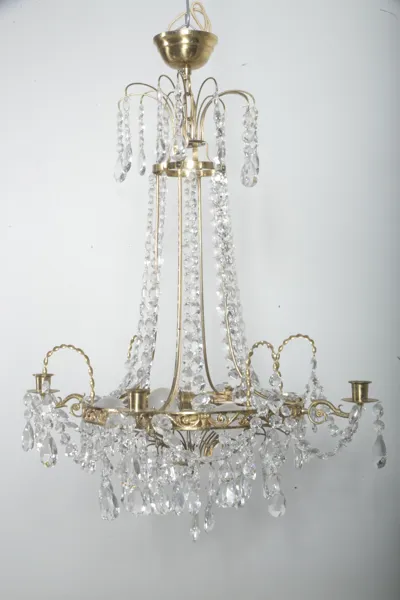 Kristallkrona, Gustaviansk-stil, 1900-tal