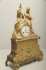 Bordspendyl, 1800-tal, Förgylld brons