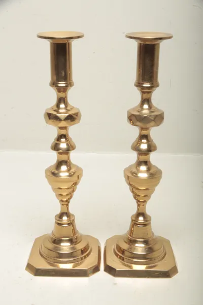 Ljusstakar, 1-par, Malm, 1900-tal