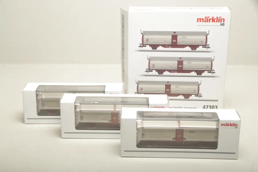 Märklin- Tågvagnar, Box med 3st vagnar