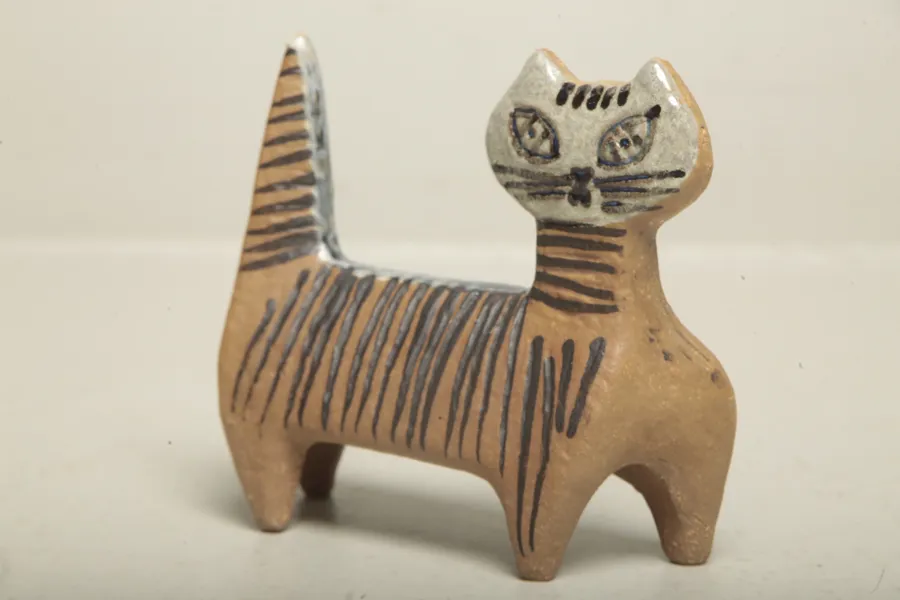 Lisa Larsson- Gustavsberg, Figurin: "Katt" ur serien: "Lilla Zoo"