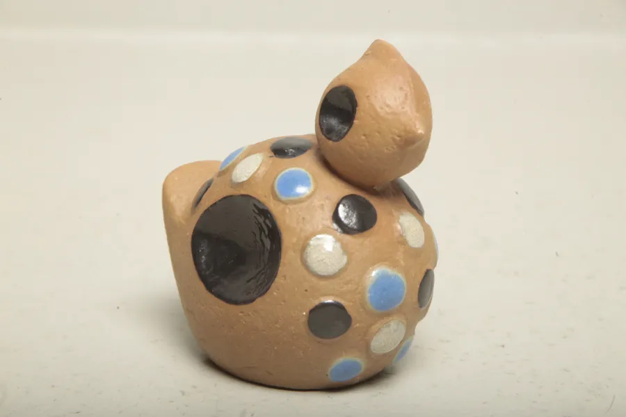 Britt-Louise Sundell, Gustavsberg figurin: "Ringo", Signerad B.S & Ringo 4