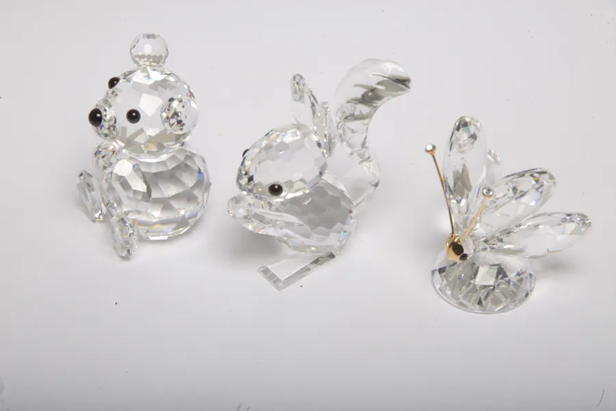 Swarowski- Figuriner, 3st