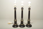 Bord/Fönsterlampa- "Lamp Gustaf AB", 3st