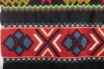 Textil- Stycke till gungstol, Broderad