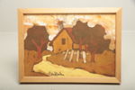 Pär Ljusberg- Batiktavla, Signerad