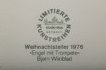 Rosenthal- Björn Winblad, Porslinstallrik "Ängel med trumpet"