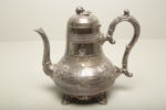 Serveringskanna & Sockerskål, Nysilver, England, 1900-tal