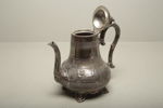 Serveringskanna & Sockerskål, Nysilver, England, 1900-tal