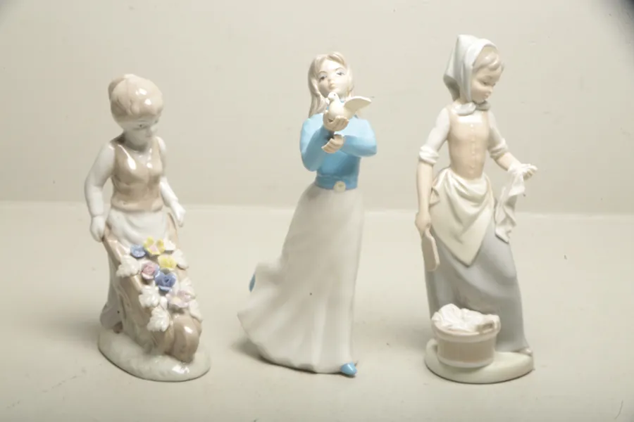 Figuriner, 3st, Porslin 