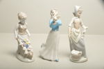 Figuriner, 3st, Porslin