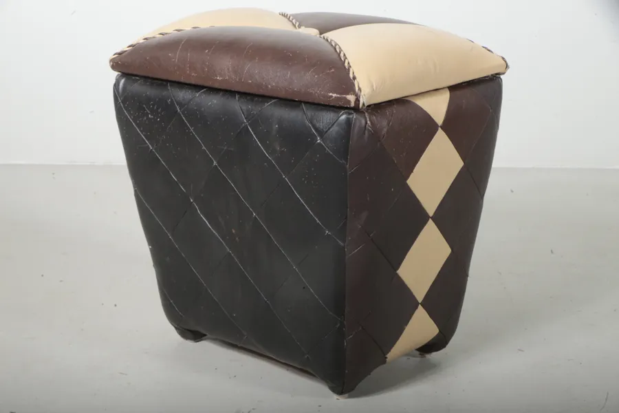 Sittpuff- Skinn, 1960/1970-tal