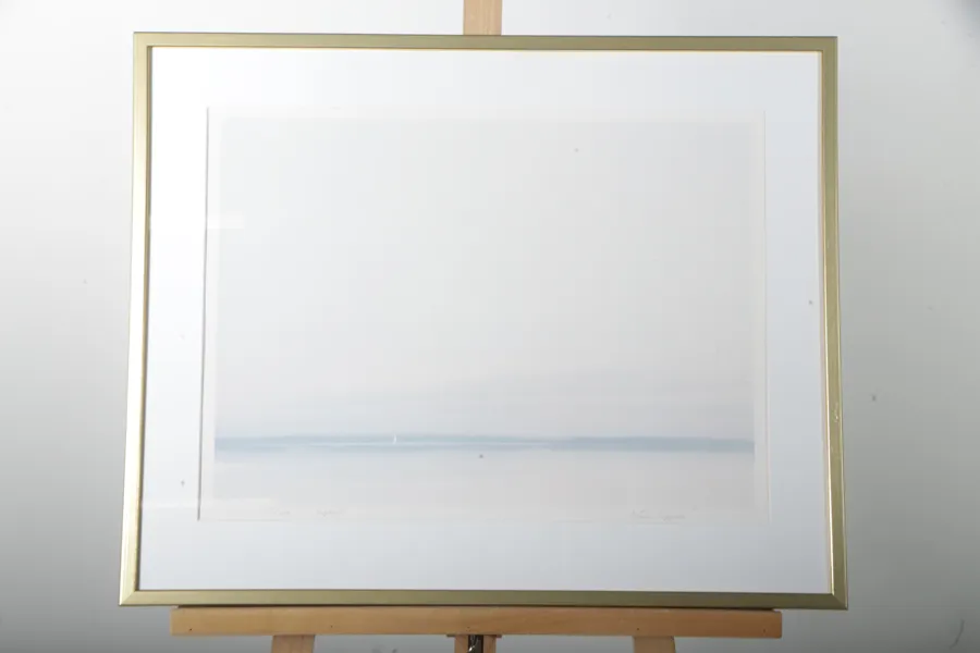 Elsie Tapper- Färglitografi "Seglare", Signerad, N:o 39/200
