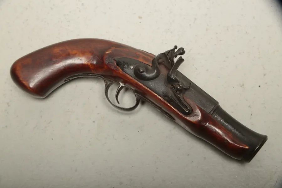 Flintlås- Pistol, 1700/1800-tal