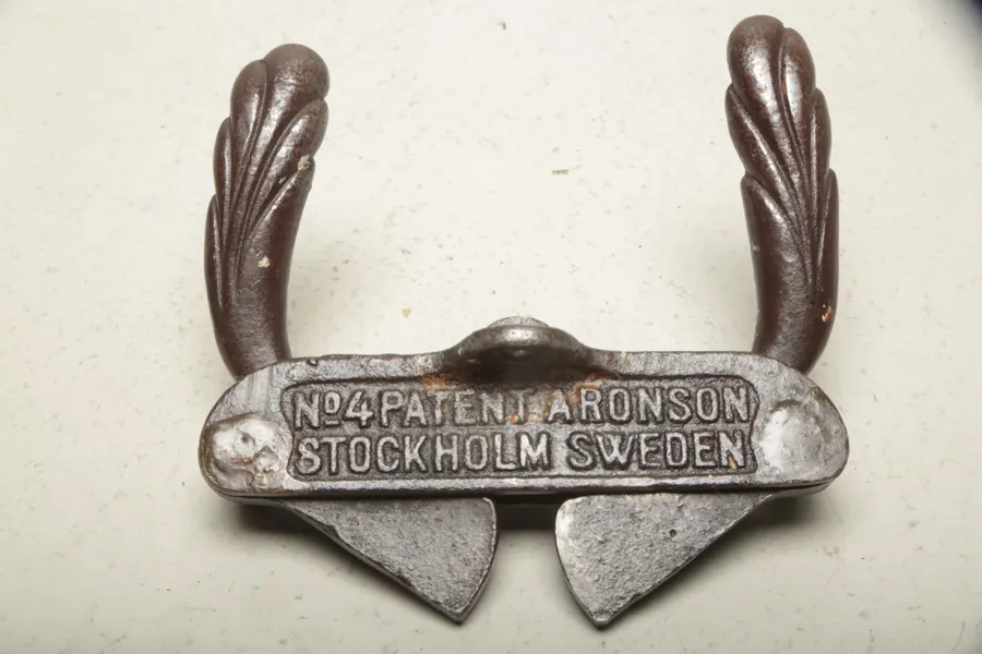 Grindlås, 1800-tal, N:o 4, Patent: Aronson Stockholm