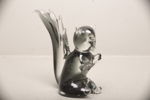 Konstglas- Figurin "Ekorre"