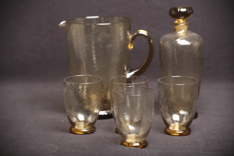 Gullaskruf- Servisdelar "Snoddas", Design: Lennart Andersson, 6-Delar 