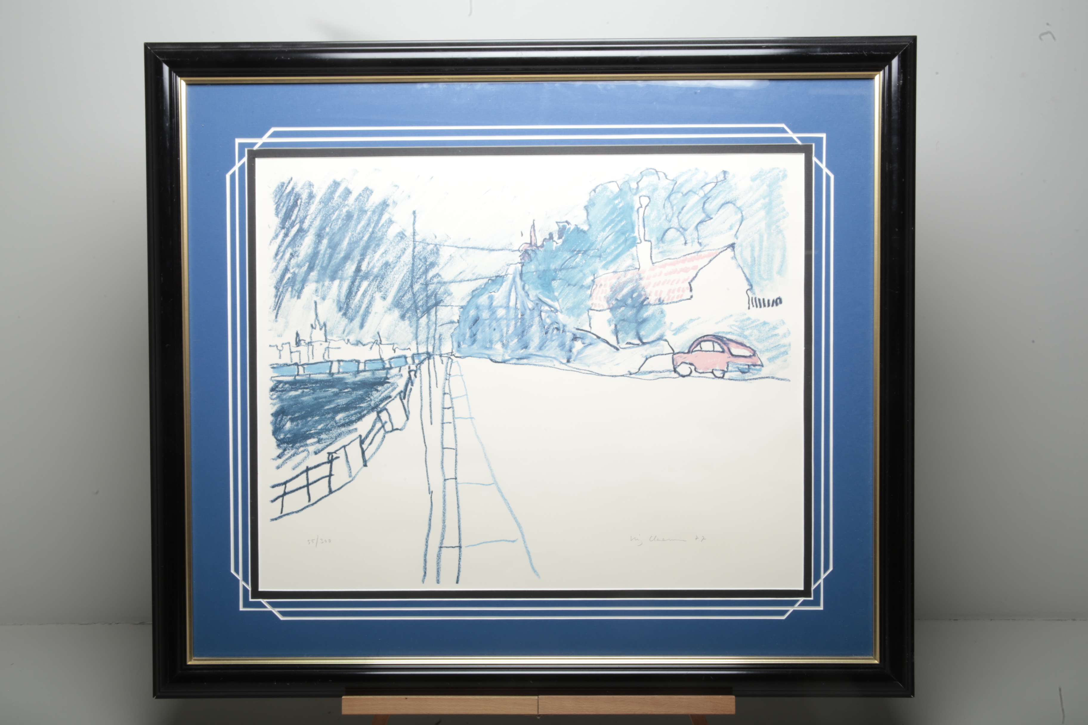 Stig Claesson färglitografi, signerad -77 | Auction