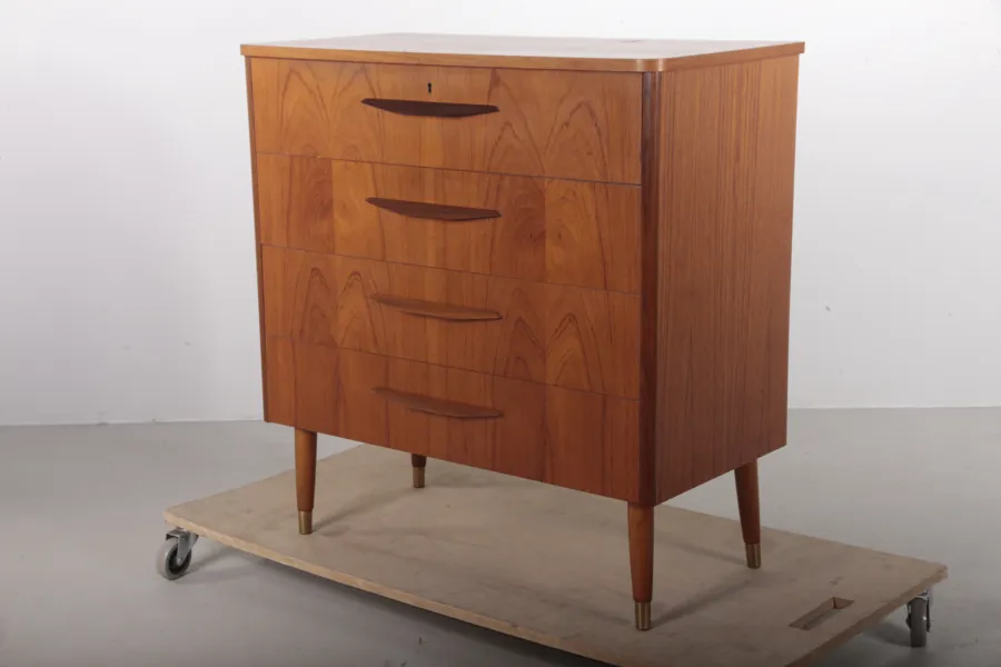 Byrå, 1950/1960-tal, Teak