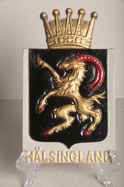 Emaljskylt- Hälsingland